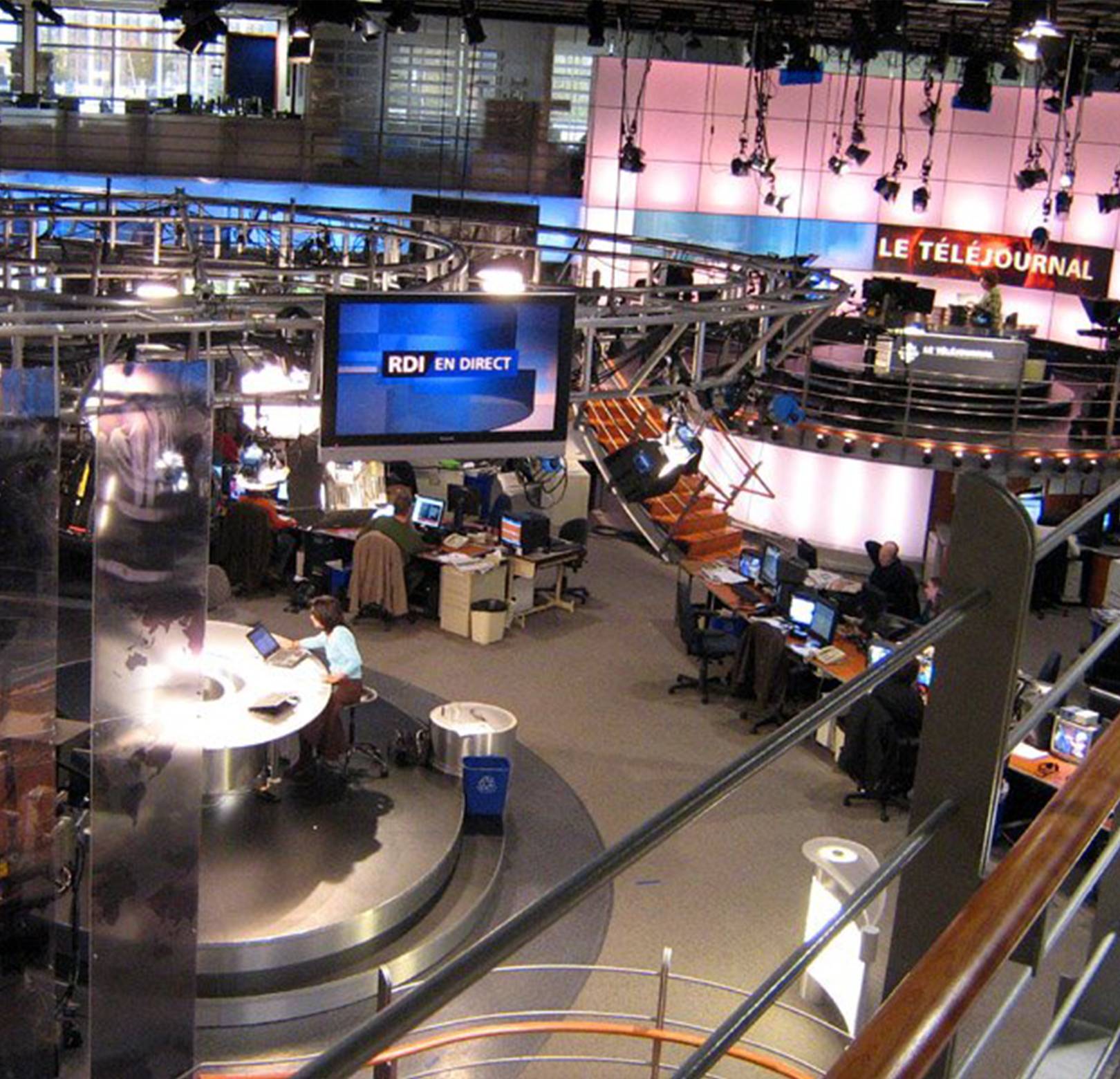 Salle de nouvelles de la maison Radio-Canada | gbi Ingénierie